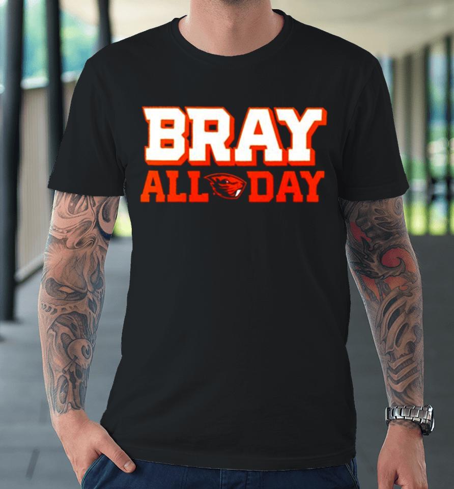 Oregon State Beavers Trent Bray All Dam Day Premium T-Shirt