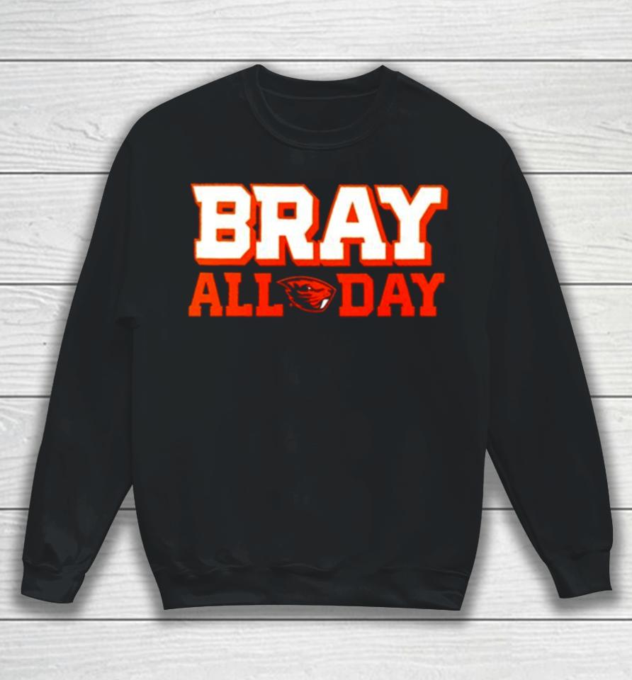 Oregon State Beavers Trent Bray All Dam Day Sweatshirt