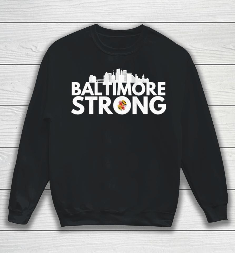 Origina Francis Scott Key Baltimore Strong Skyline Sweatshirt