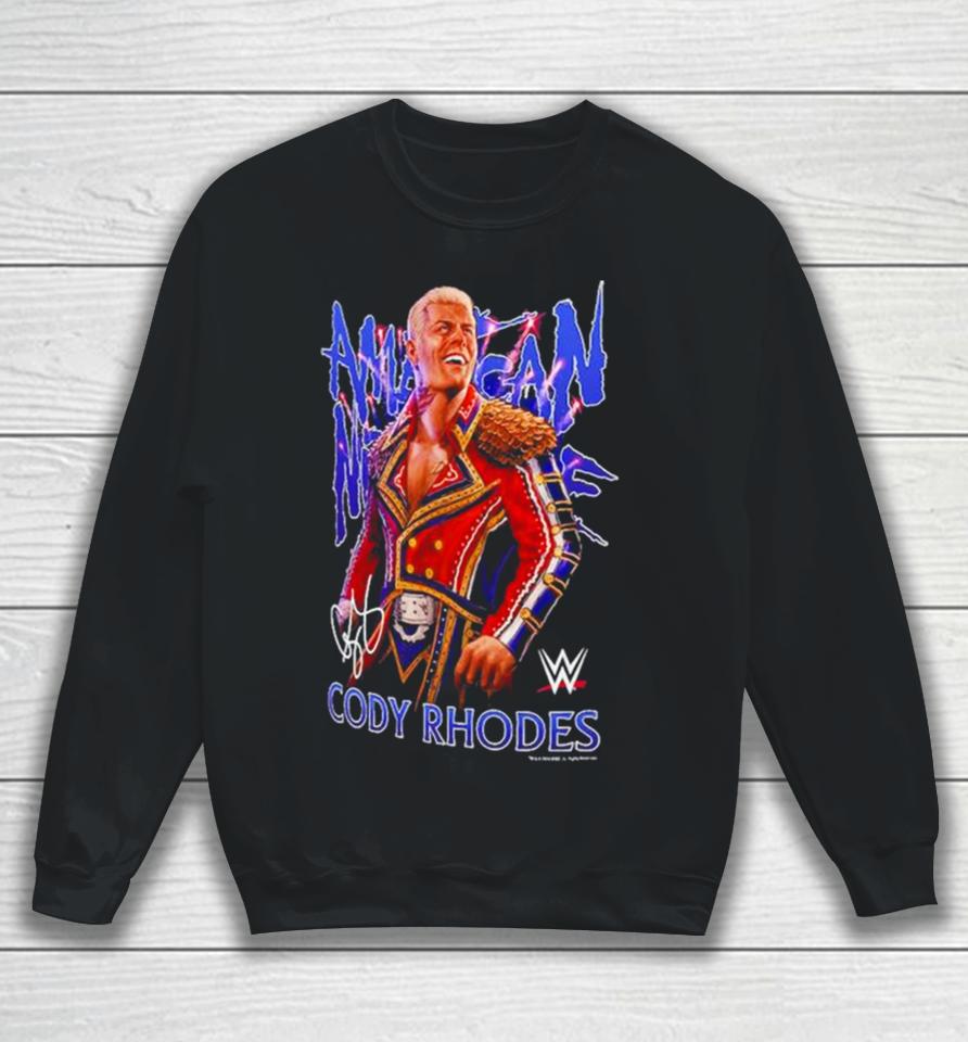 Original Cody Rhodes Ripple Junction American Nightmare Graphic Sweatshirt