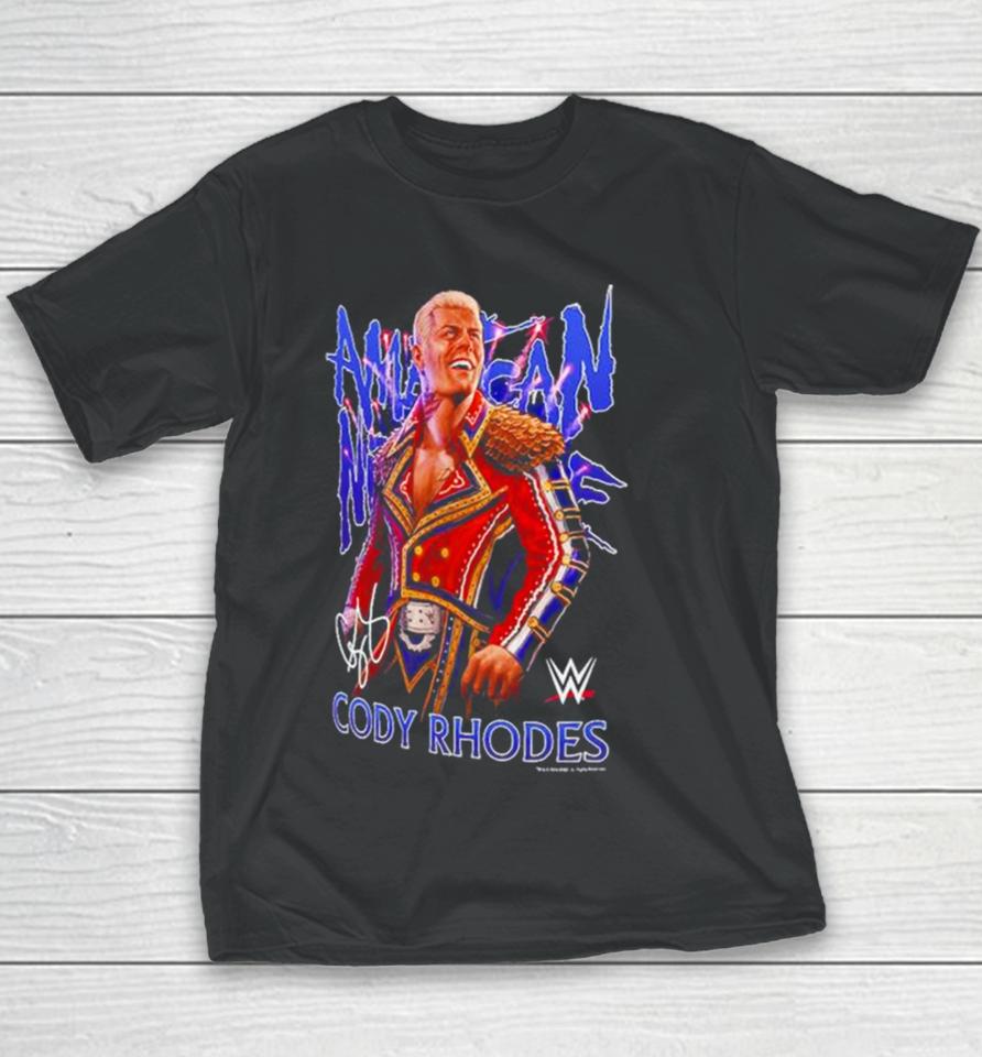 Original Cody Rhodes Ripple Junction American Nightmare Graphic Youth T-Shirt