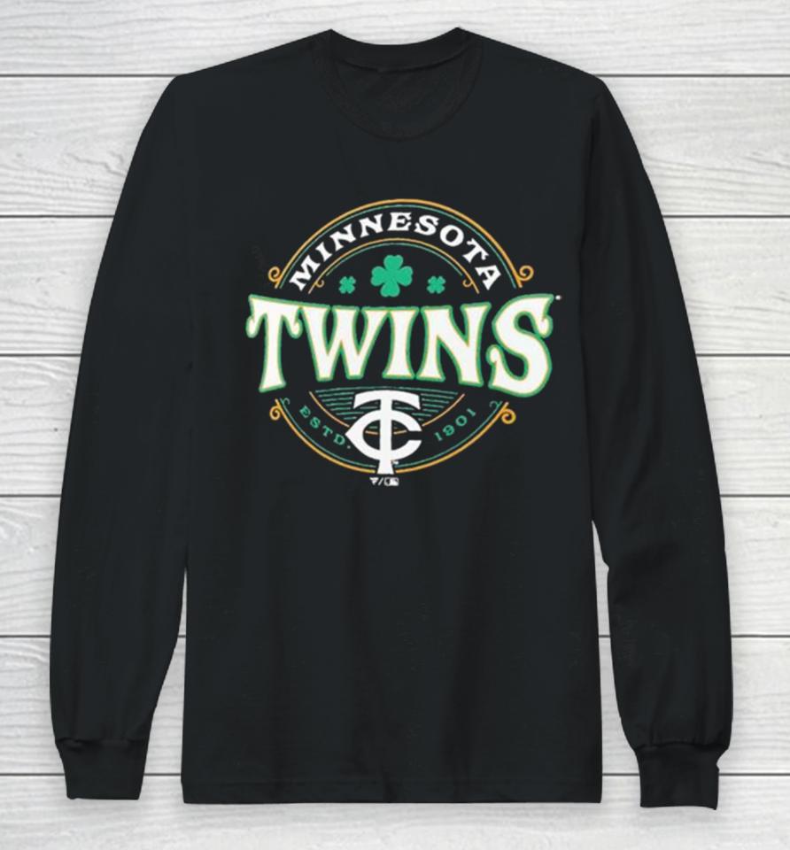 Original Minnesota Twins St Patricks Day Lucky 2024 T Long Sleeve T-Shirt