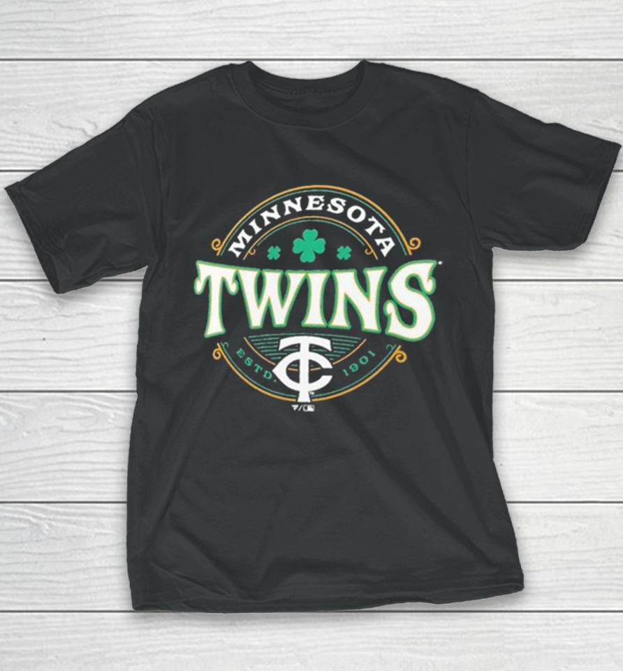 Original Minnesota Twins St Patricks Day Lucky 2024 T Youth T-Shirt