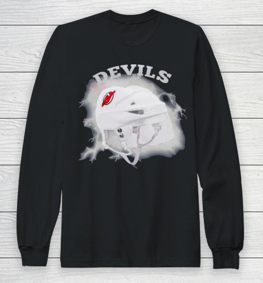 Original Teams Come From The Sky New Jersey Devils Long Sleeve T-Shirt