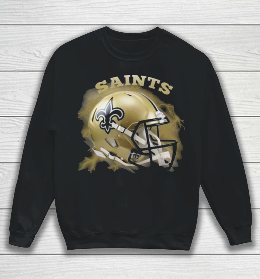Original Teams Come From The Sky New Orleans Saints Sweatshirt
