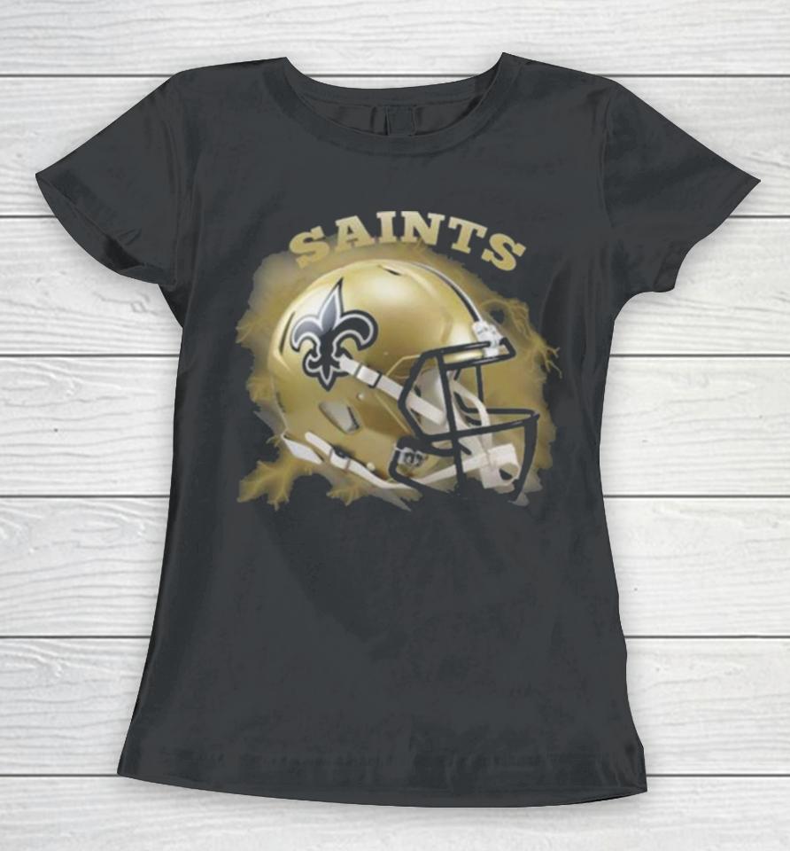 Original Teams Come From The Sky New Orleans Saints Women T-Shirt