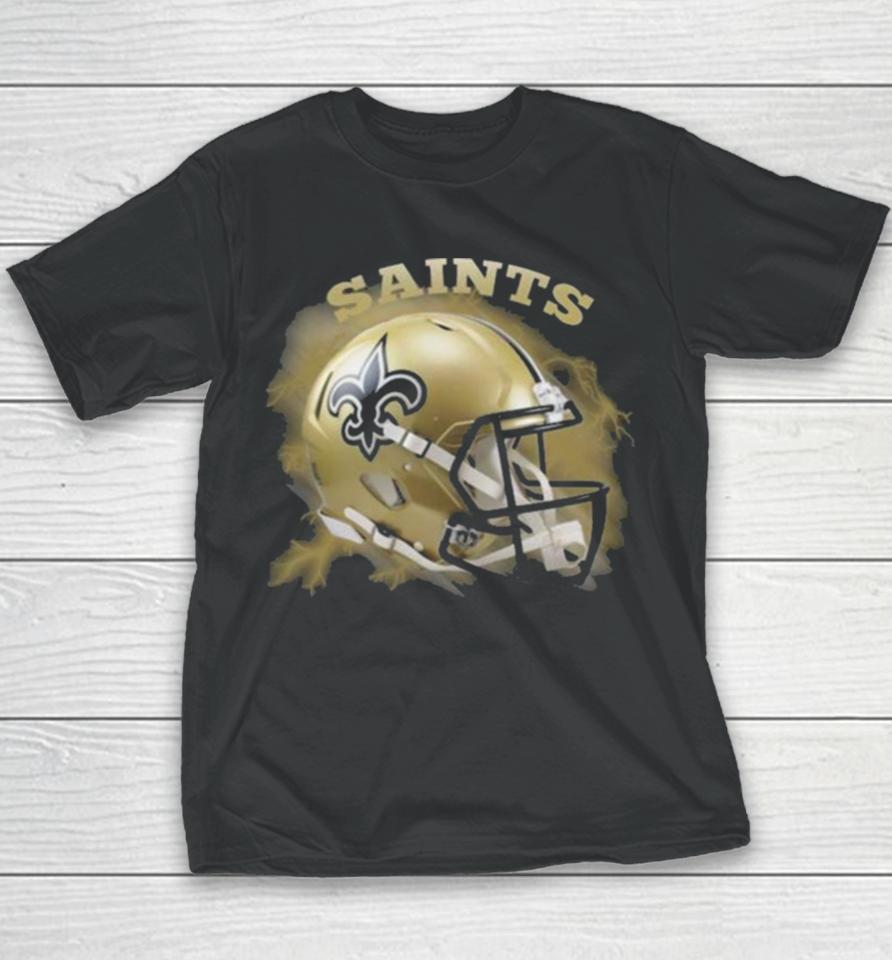 Original Teams Come From The Sky New Orleans Saints Youth T-Shirt