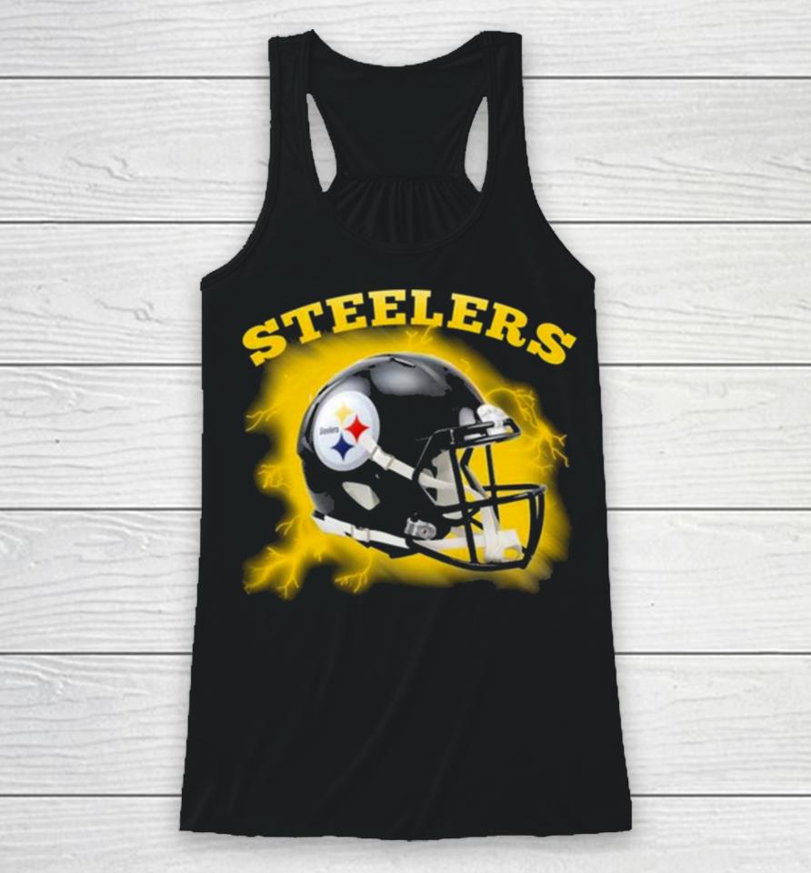 Original Teams Come From The Sky Pittsburgh Steelers Racerback Tank