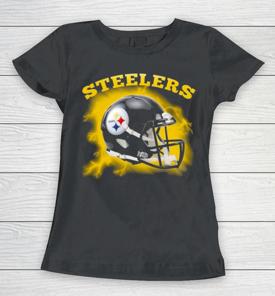Original Teams Come From The Sky Pittsburgh Steelers Women T-Shirt