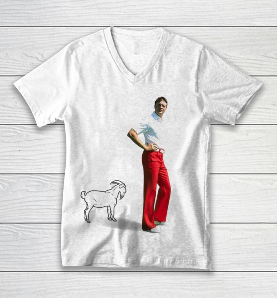 Osborne Goat Unisex V-Neck T-Shirt