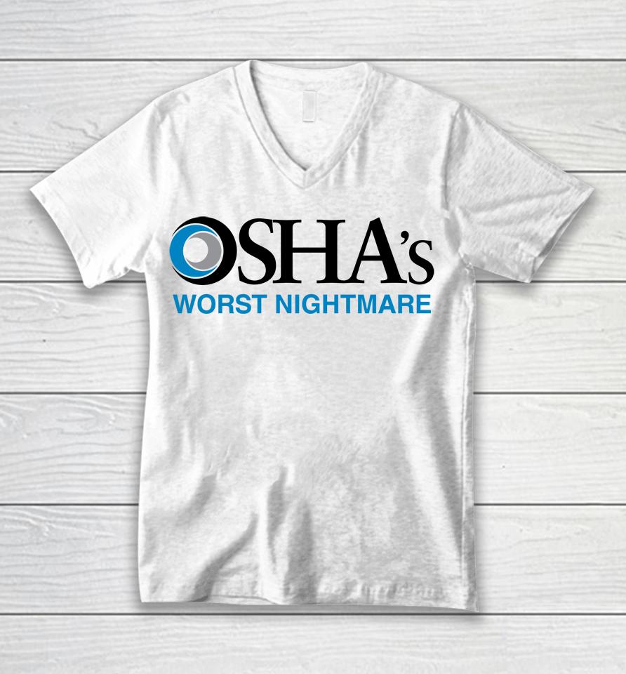 Osha's Worst Nightmare Unisex V-Neck T-Shirt