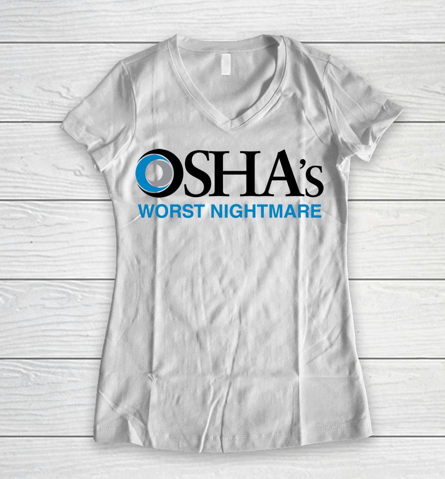 Osha's Worst Nightmare Women V-Neck T-Shirt
