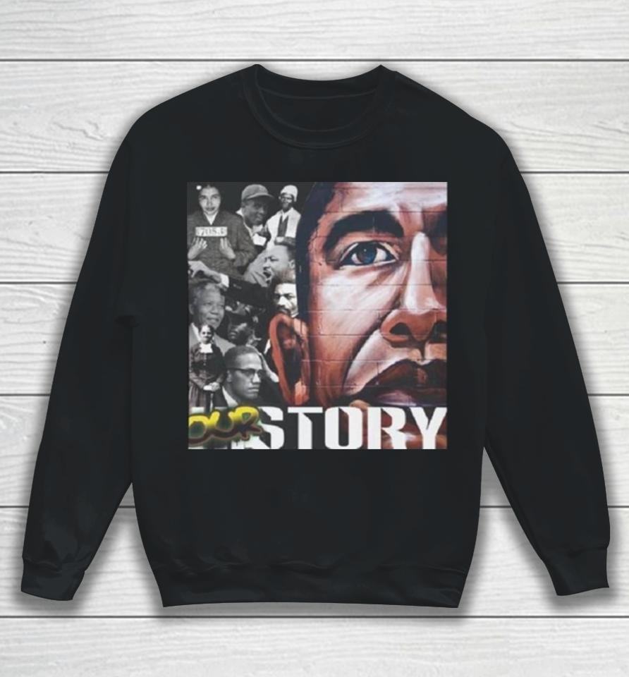 Ourstory Obama Unisex Softstyle Sweatshirt