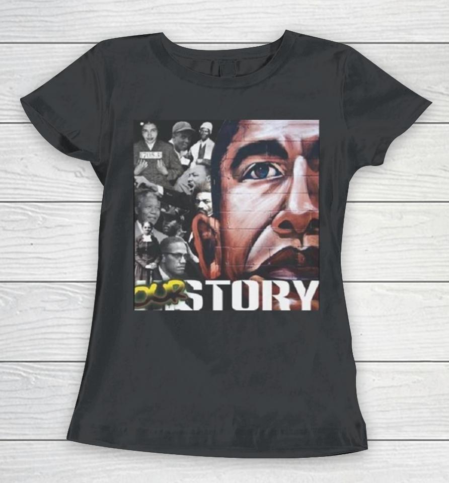 Ourstory Obama Unisex Softstyle Women T-Shirt
