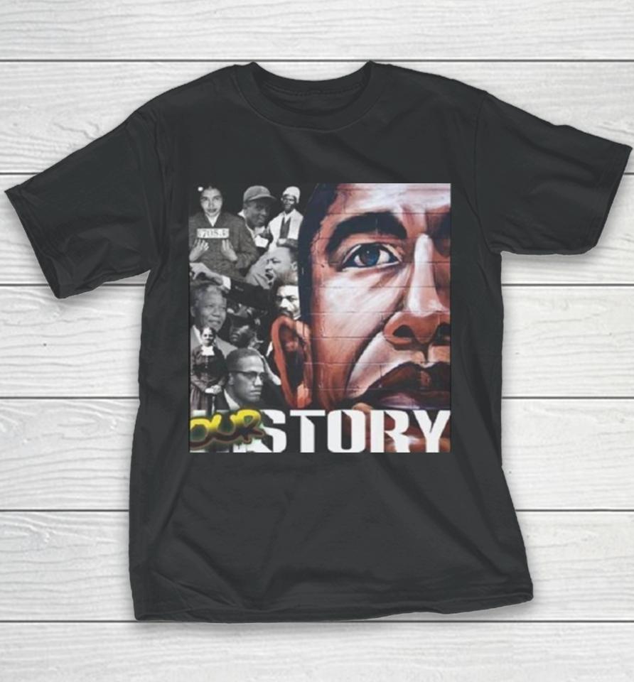 Ourstory Obama Unisex Softstyle Youth T-Shirt