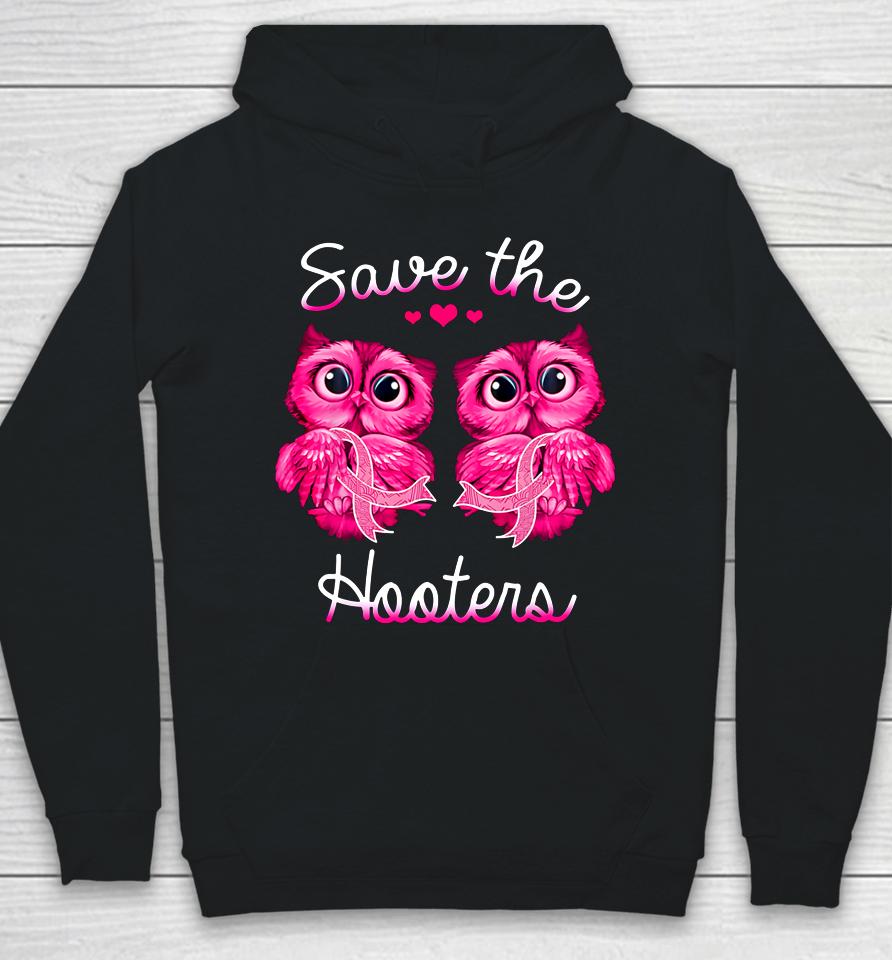 Owl Breast Cancer Awareness Save The Hooters Hoodie