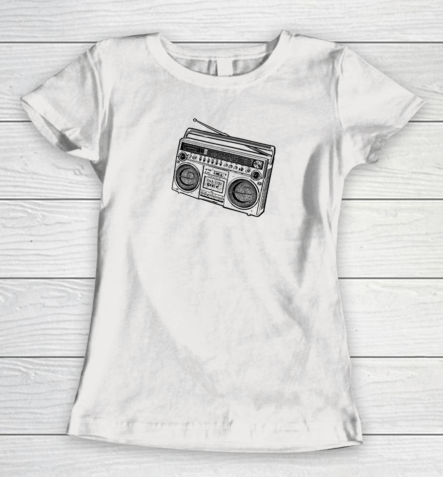 Owlcitymusic Merch Owl City Boom Box Women T-Shirt