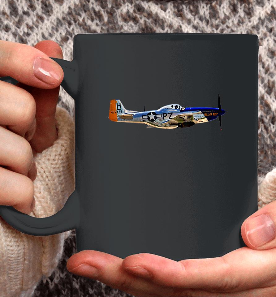 P-51 Mustang Wwii Fighter Plane Coffee Mug