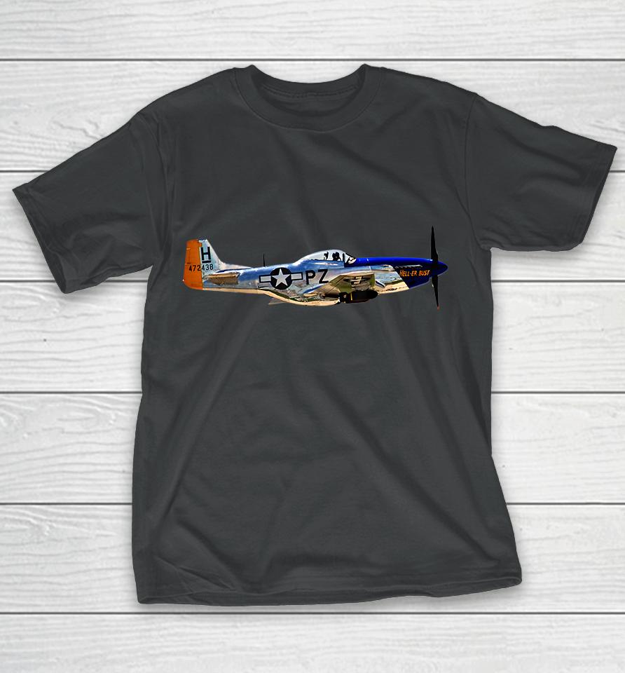 P-51 Mustang Wwii Fighter Plane T-Shirt