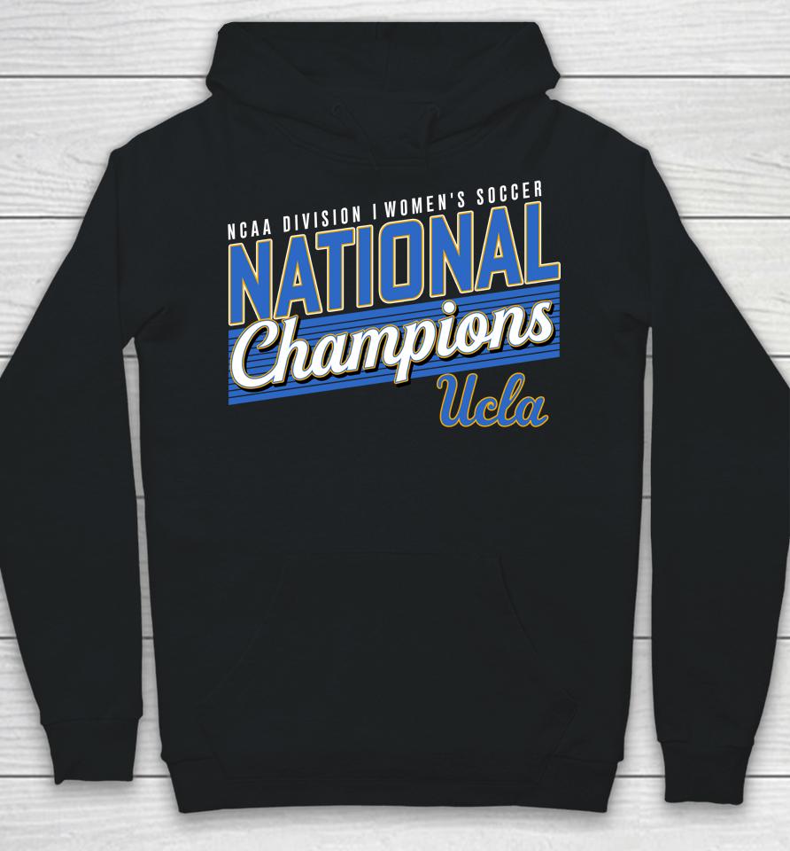 Pac-12 Black Ucla Bruins Division Women's Soccer National Champions Hoodie