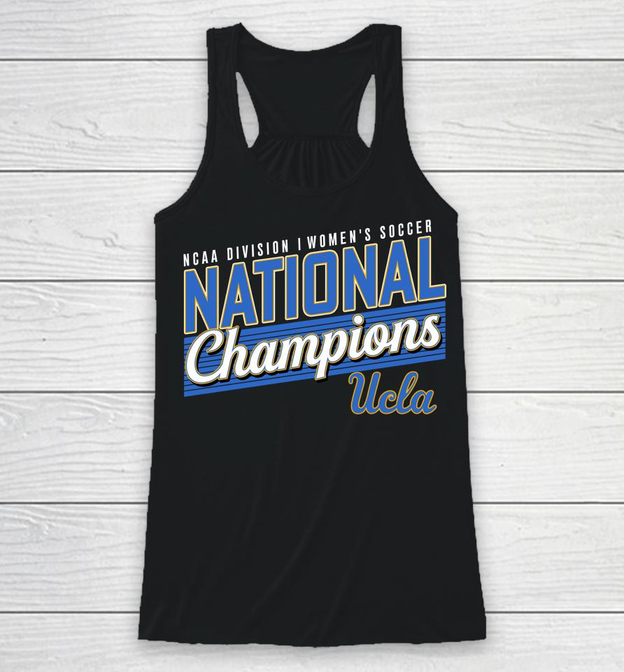 Pac-12 Shop Ucla Bruins Division Women's Soccer National Champions Racerback Tank