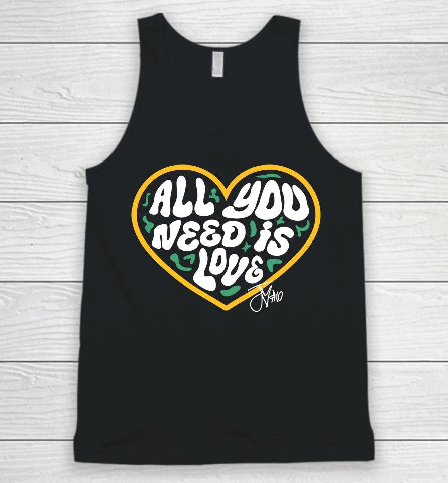 Packer All You Need Is Love 10 Unisex Tank Top