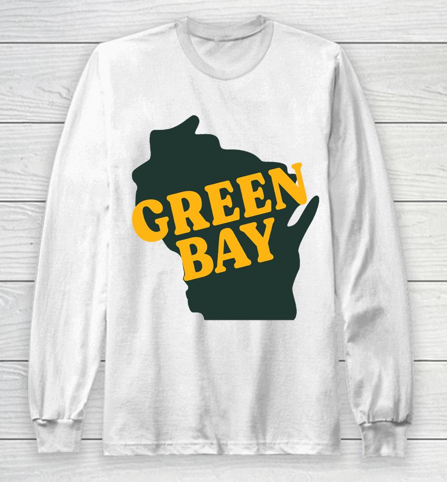 Packers Pro Shop Hometown State Reversed Long Sleeve T-Shirt