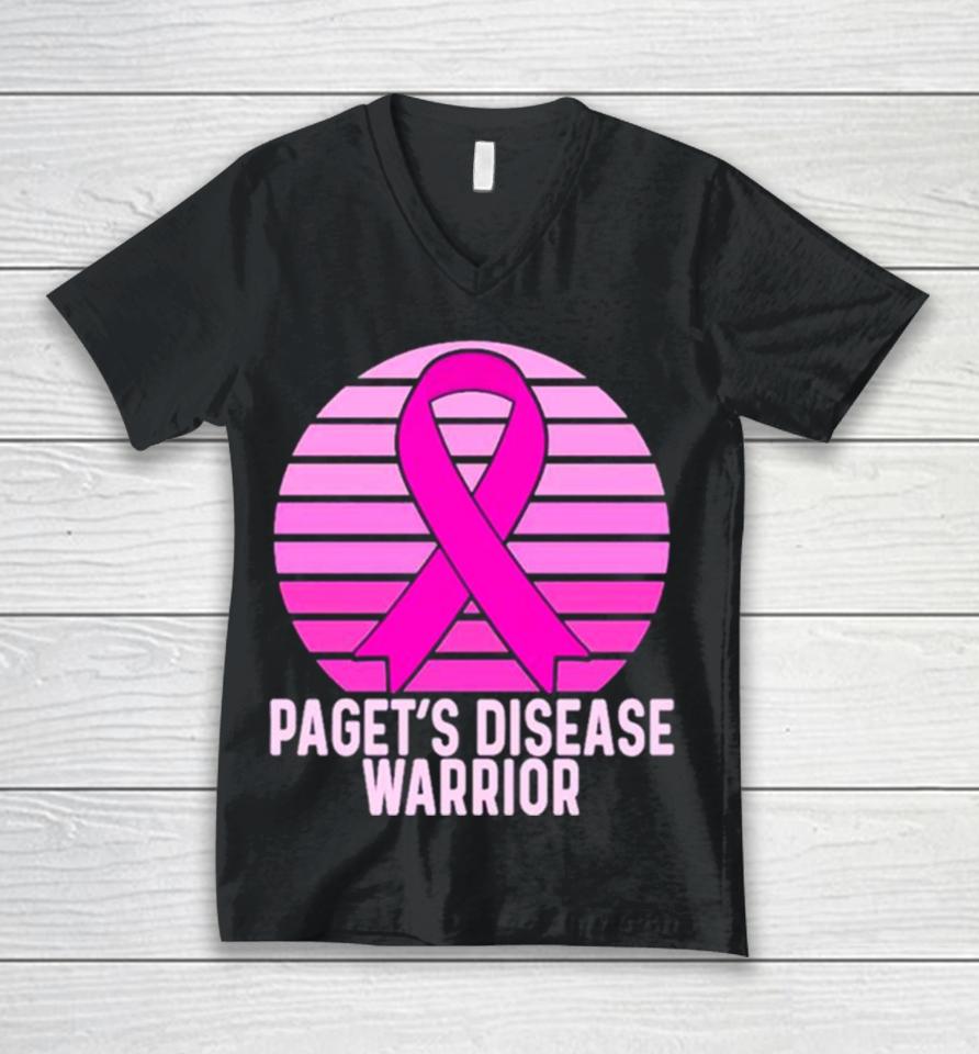 Paget’s Disease Awareness Unisex V-Neck T-Shirt