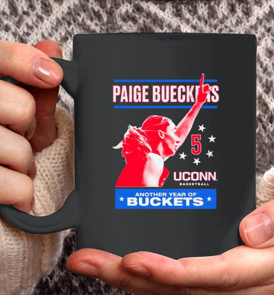 Paige Bueckers Uconn Huskies Another Year Of Buckets Coffee Mug