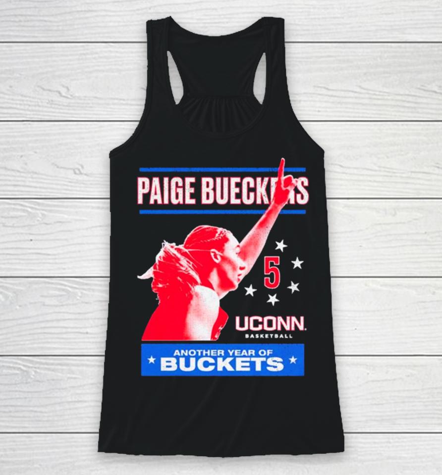 Paige Bueckers Uconn Huskies Another Year Of Buckets Racerback Tank