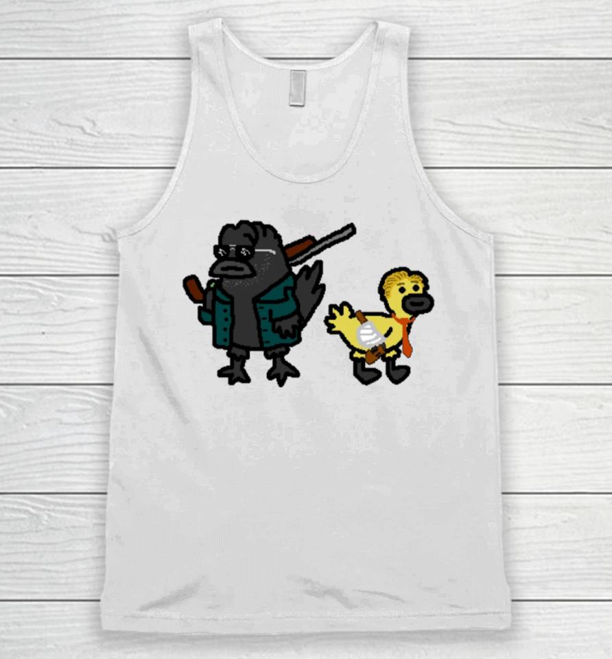 Paintmerch Crow And Gosling Unisex Tank Top