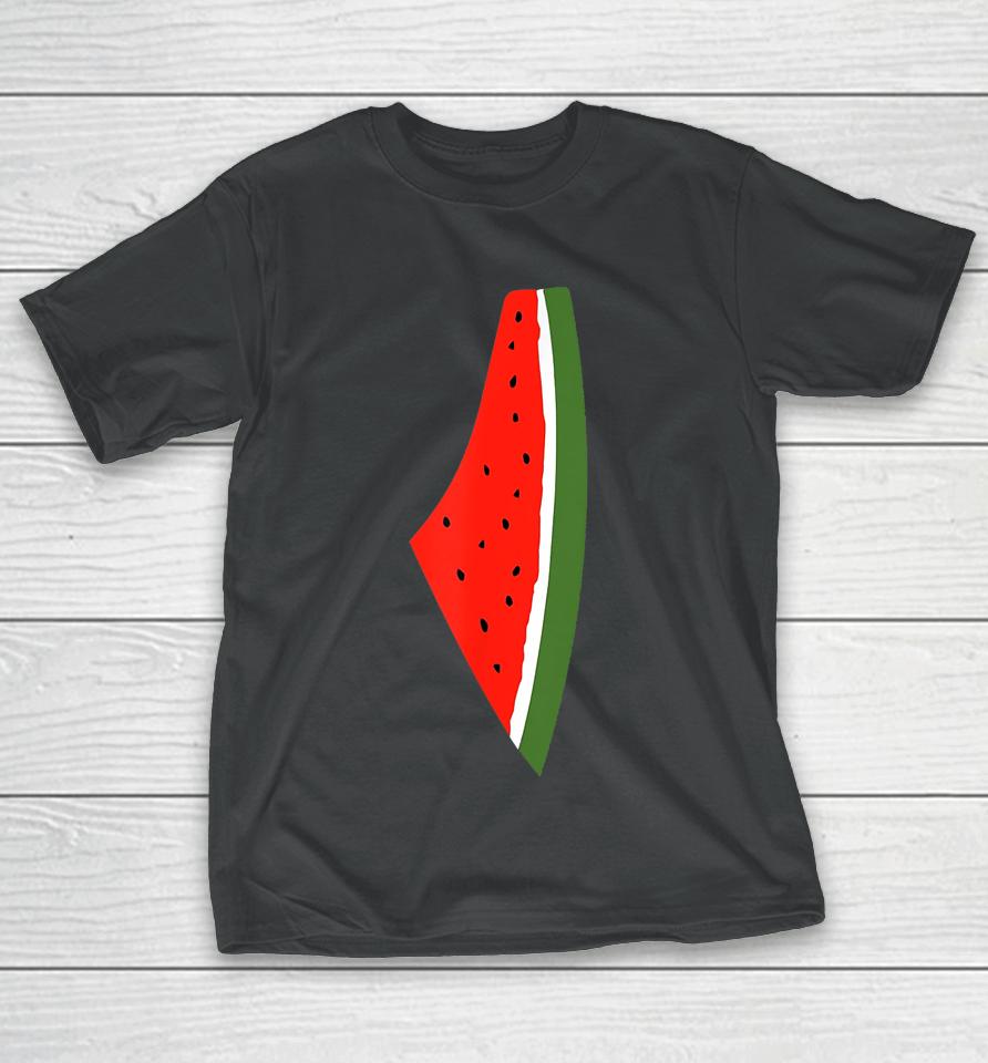 Palestine Flag Watermelon Peace T-Shirt