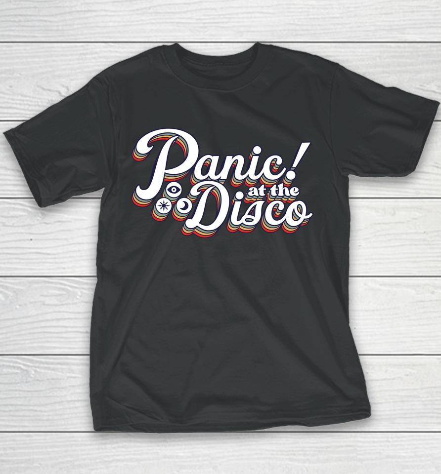 Panic At The Disco - Rainbow Logo Youth T-Shirt