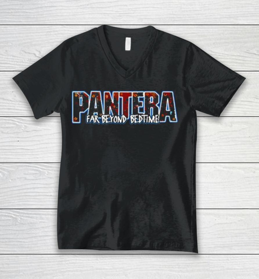 Pantera Far Beyond Bedtime Unisex V-Neck T-Shirt