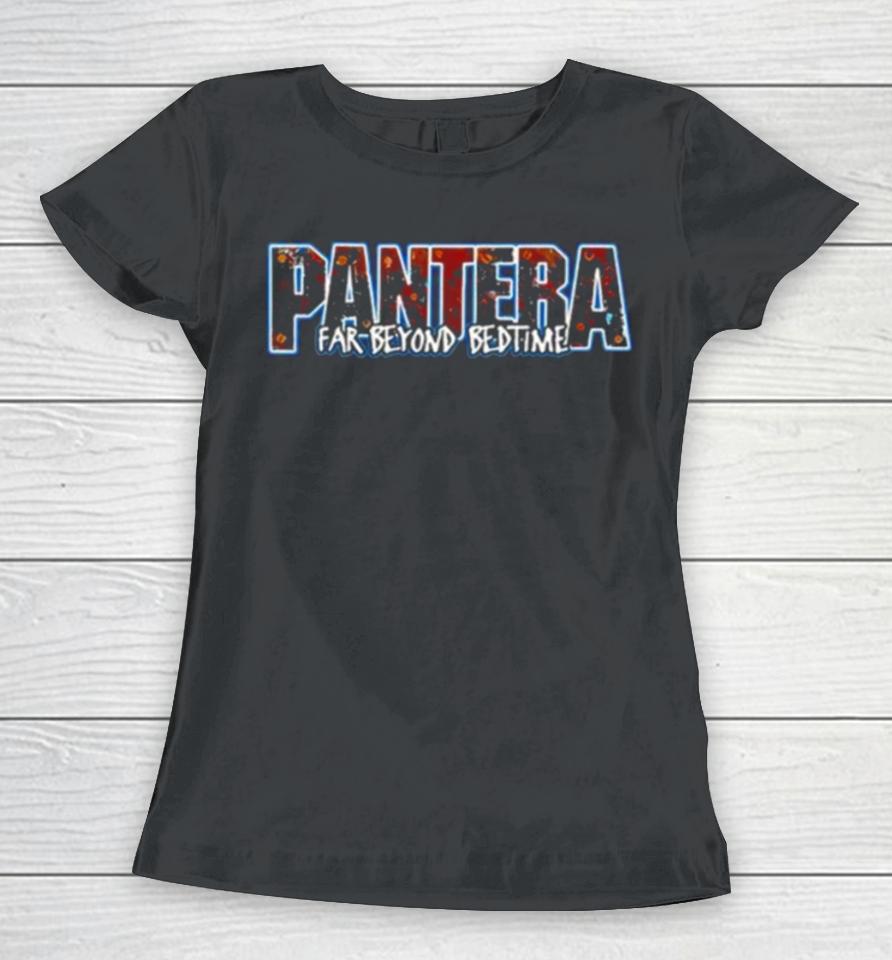 Pantera Far Beyond Bedtime Women T-Shirt