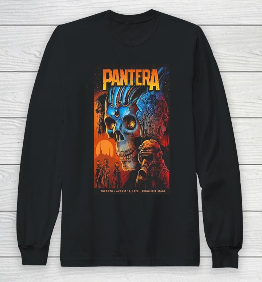 Pantera &Amp; Lamb Of God Budweiser Stage Toronto On August 12 2023 Long Sleeve T-Shirt