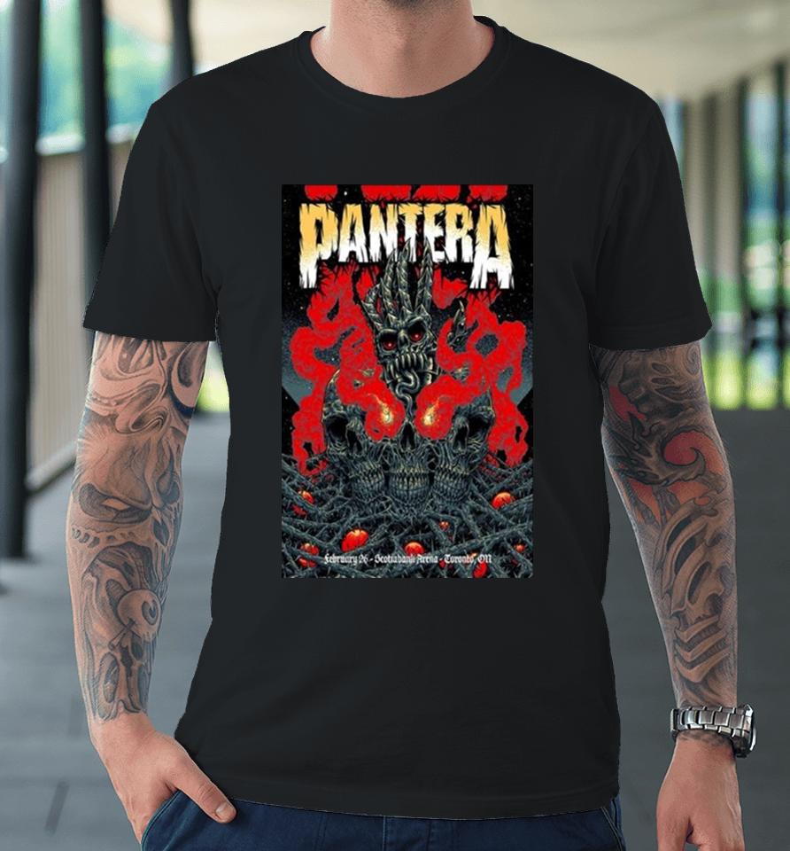 Pantera Scotiabank Arena, Toronto, On February 26, 2024 Premium T-Shirt