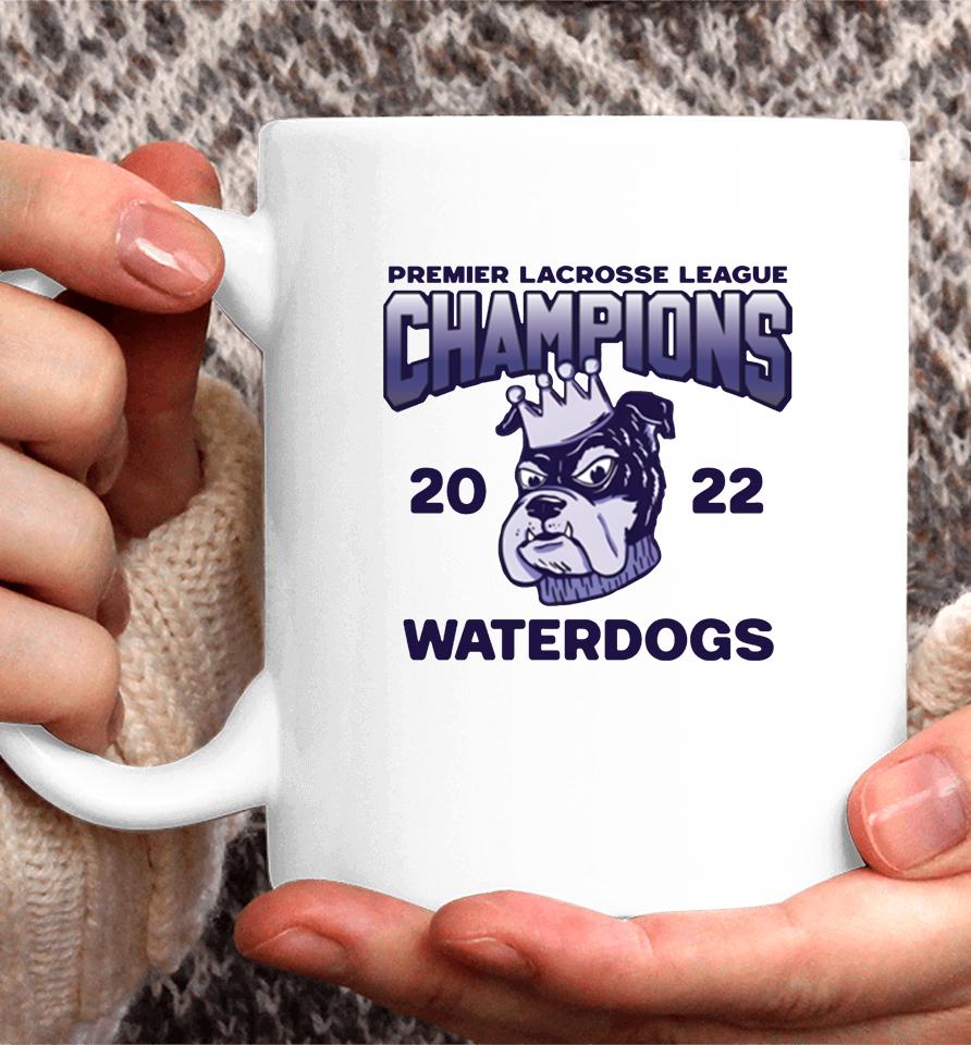 Pardon My Take Premier Lacrosse League Champions 2022 Waterdogs Coffee Mug