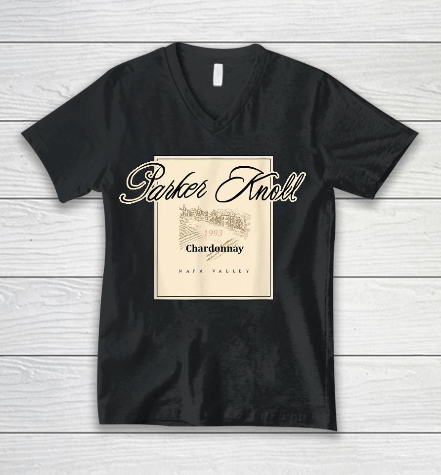 Parker Knoll Napa Valley Vineyard Unisex V-Neck T-Shirt