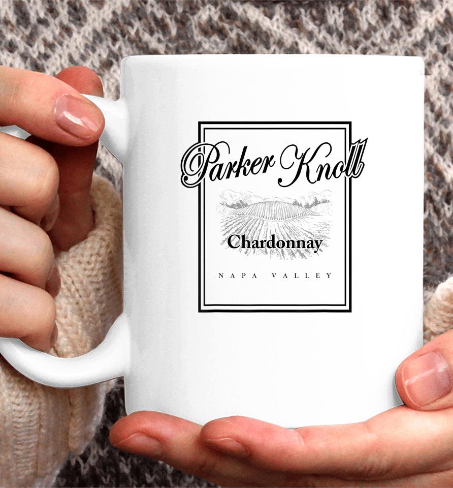 Parker Knoll Napa Valley Wine Vineyard Cute Chardonnay Coffee Mug