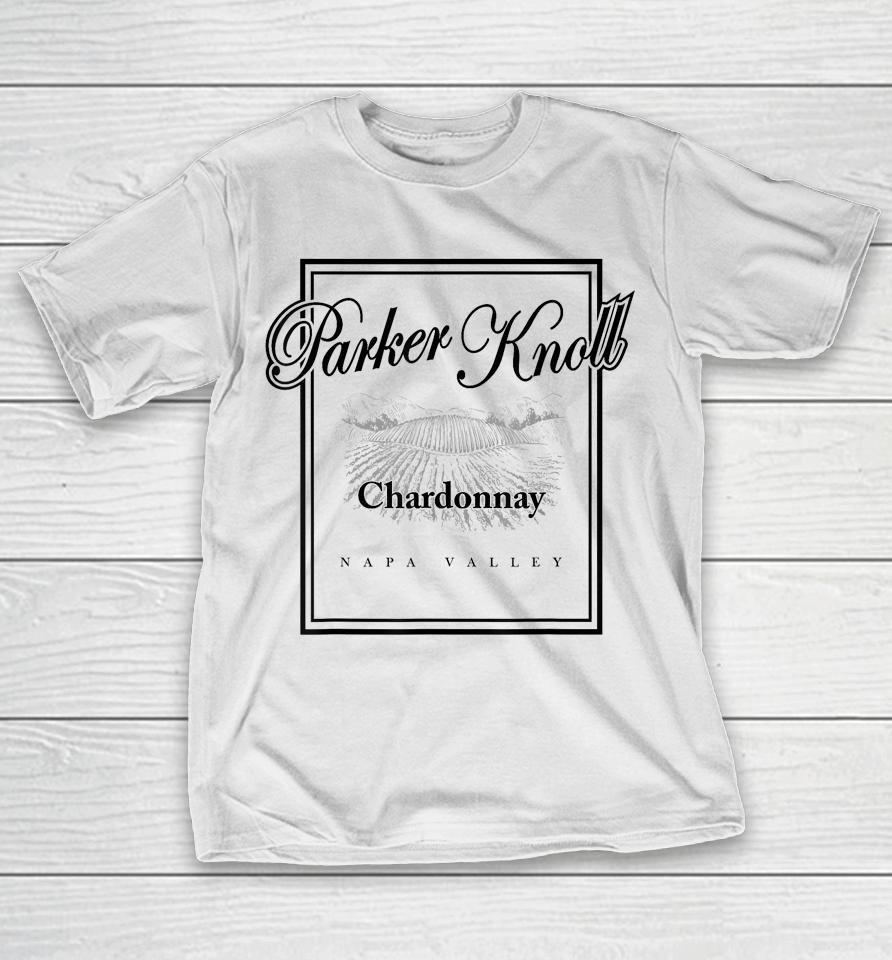 Parker Knoll Napa Valley Wine Vineyard Cute Chardonnay T-Shirt