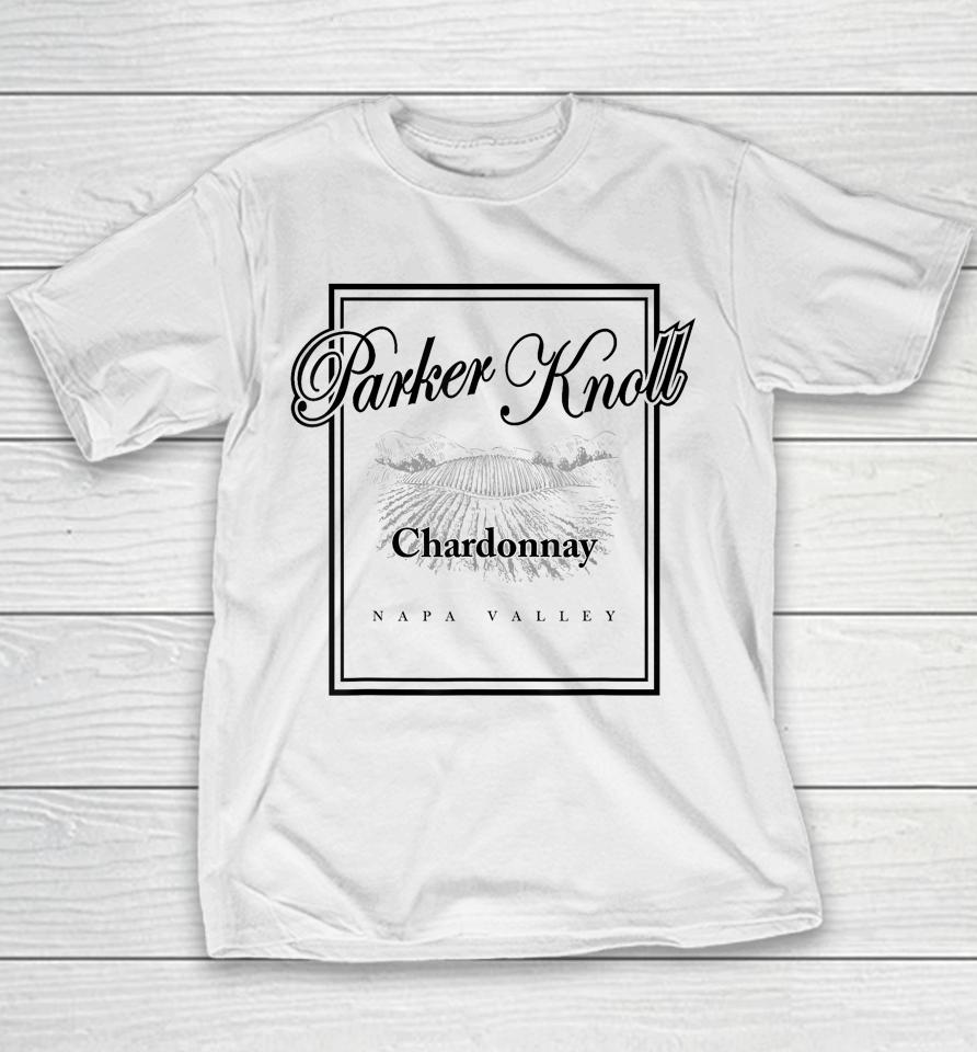 Parker Knoll Napa Valley Wine Vineyard Cute Chardonnay Youth T-Shirt