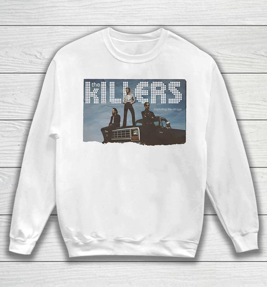 Parker Mccollum Wearing The Killers Sweatshirt