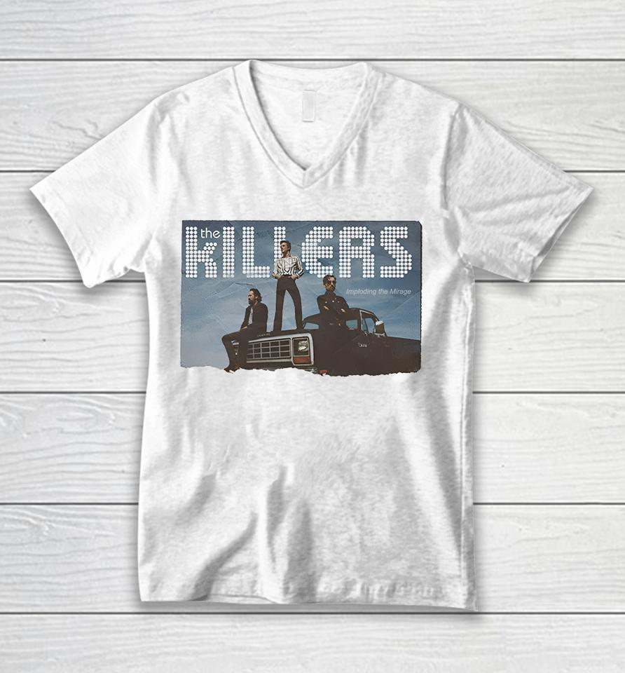 Parker Mccollum Wearing The Killers Unisex V-Neck T-Shirt