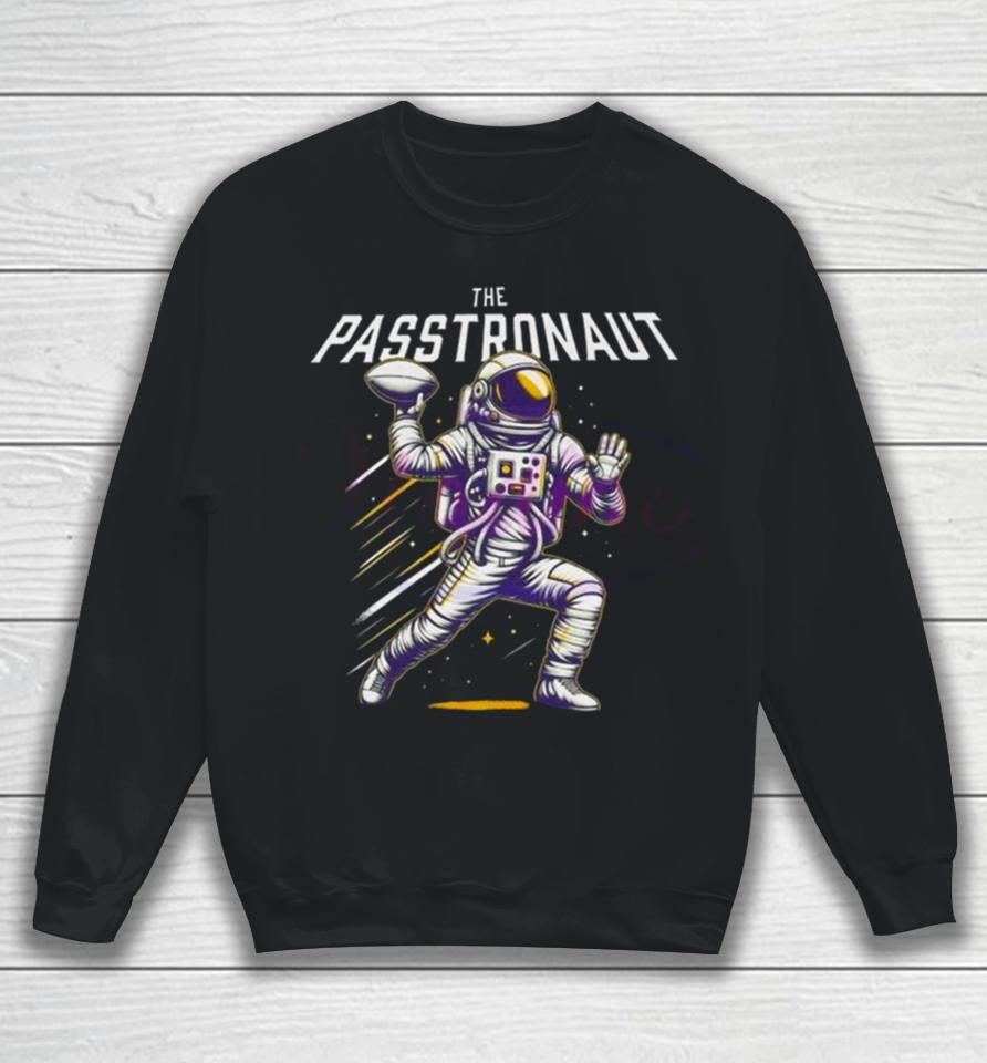 Passtronaut Throwing A Football Sweatshirt