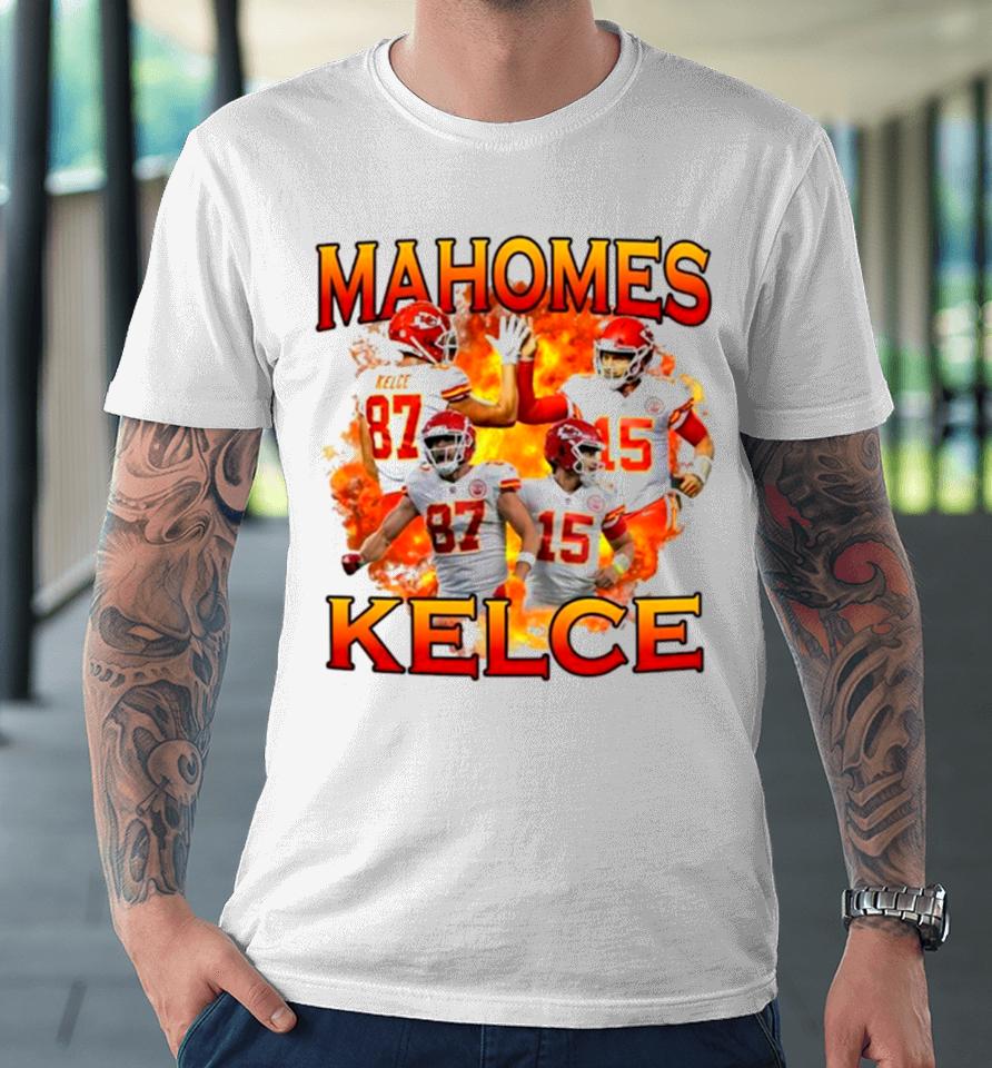 Patrick Mahomes And Travis Kelce Kansas City Chiefs Players Premium T-Shirt