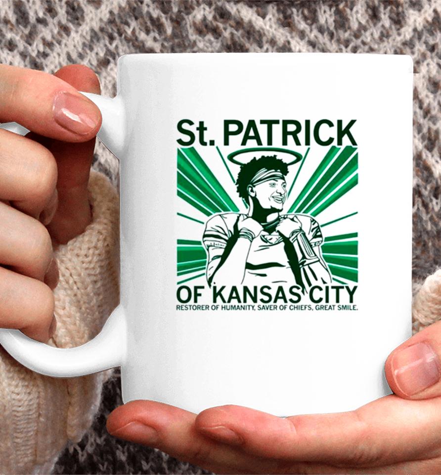 Patrick Mahomes St Patrick Of Kansas City Coffee Mug
