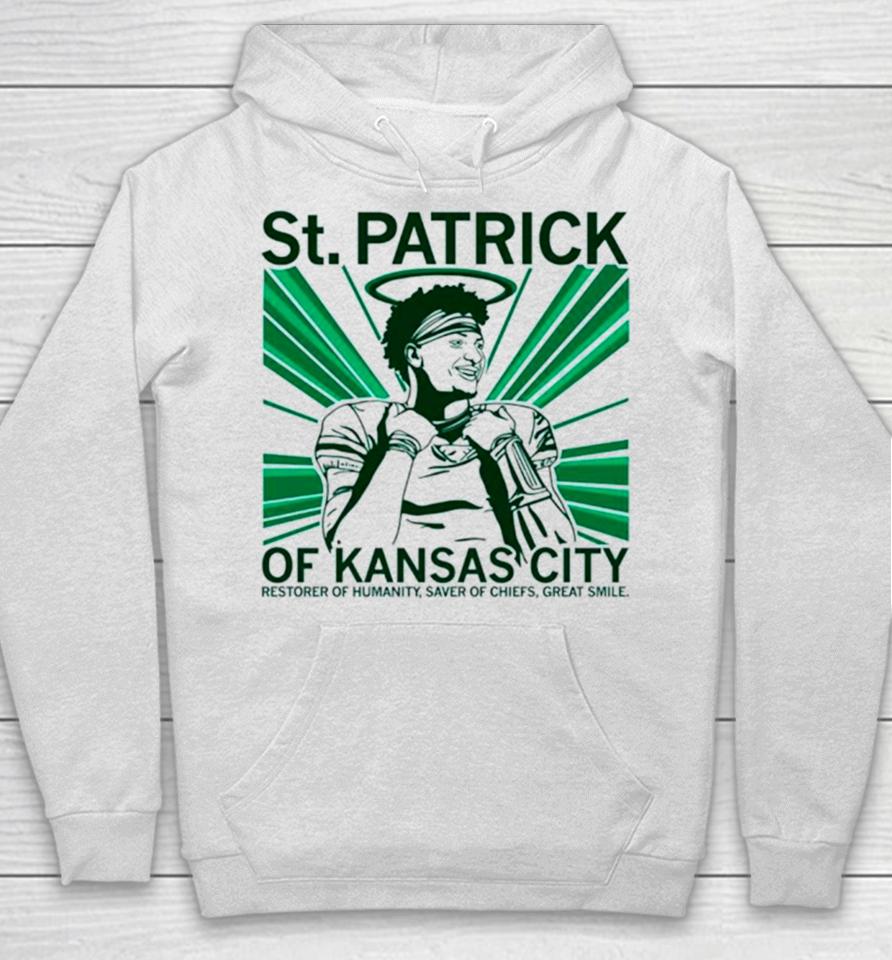 Patrick Mahomes St Patrick Of Kansas City Hoodie