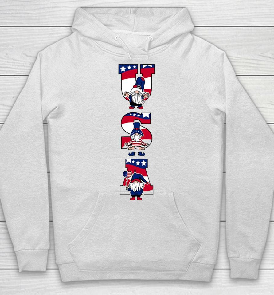 Patriotic Gnomes 4Th Of July With Hoodie