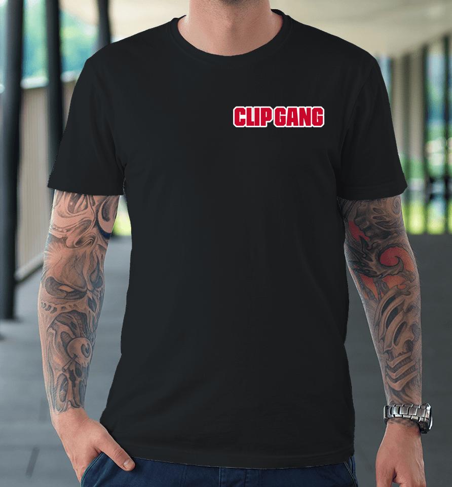 Paul George Wearing Clip Gang Premium T-Shirt